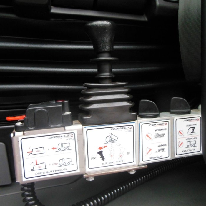 SCANIA R580, 8x4, Sklápěč S2, Palfinger PK19