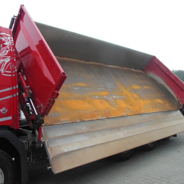 SCANIA R580, 8x4, Sklápěč S2, Palfinger PK19