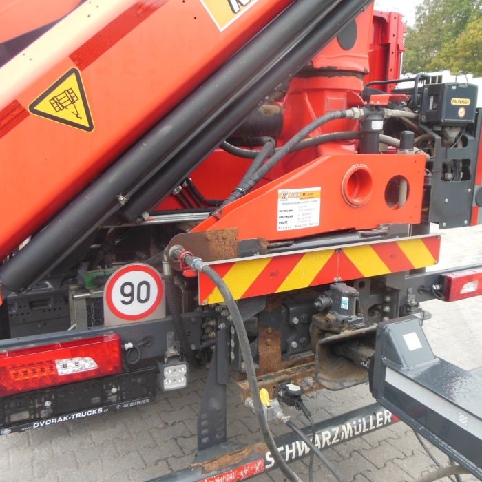 SCANIA R580, 8x4, Sklápěč S2, Palfinger PK19