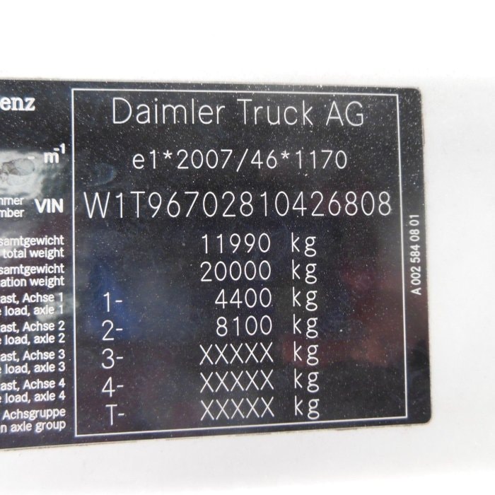 MERCEDES-BENZ ATEGO 1223, STAND AIR CONDITIONING, ALU RIMS, LBW, TOP!!!