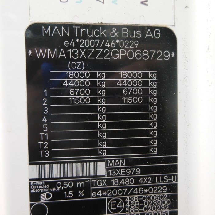 MAN TGX 18.480 LOWDECK