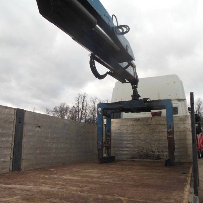 IVECO STRALIS AS 260S45, 6X2, MANUAL, FASSI F185