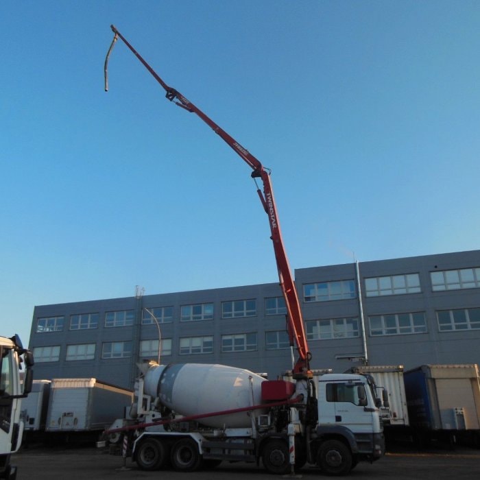 MAN TGA 35.410, 8X4, MIXER + PUMP 24M