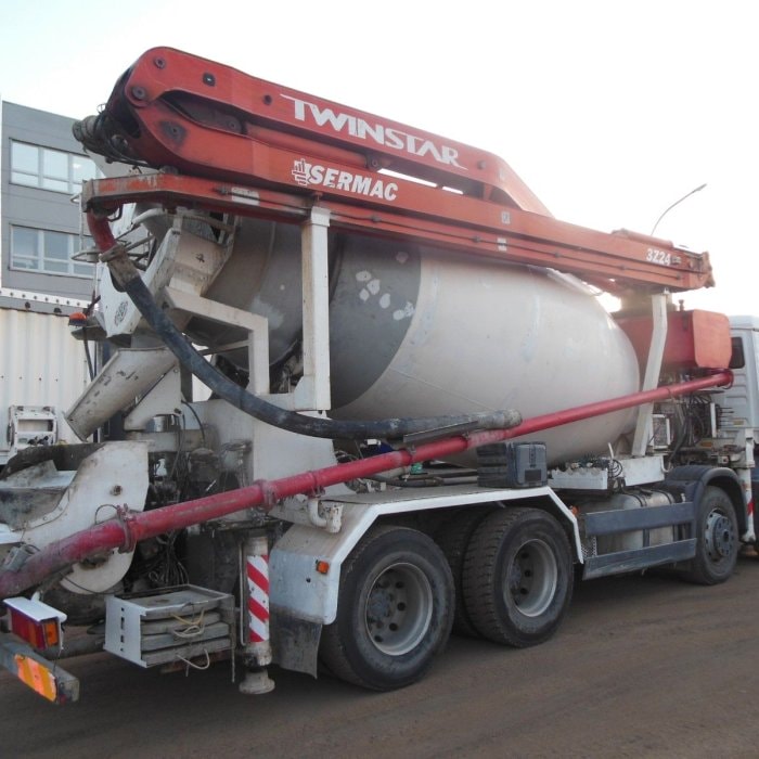 MAN TGA 35.410, 8X4, MIXER + PUMP 24M