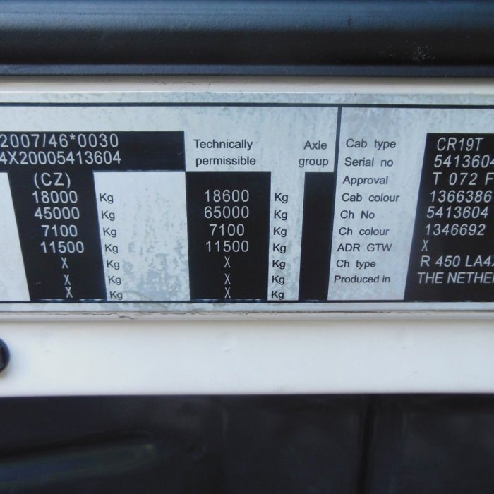 SCANIA R 450, WITHOUT EGR, RETARDER, FULL AIR, STAND AIRCON