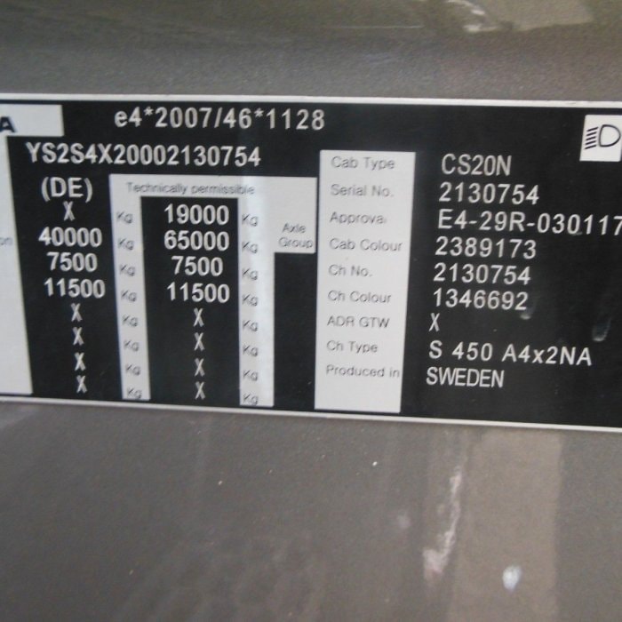 SCANIA S450, Retarder, Hydraulika