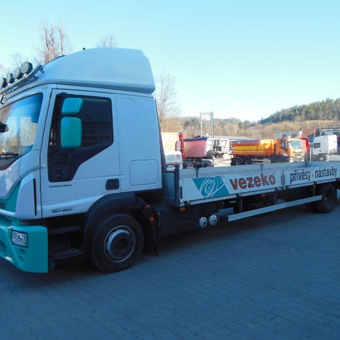 IVECO EUROCARGO 120E25, VOLL LUFT, PRITSCHE 9,1 M!!!