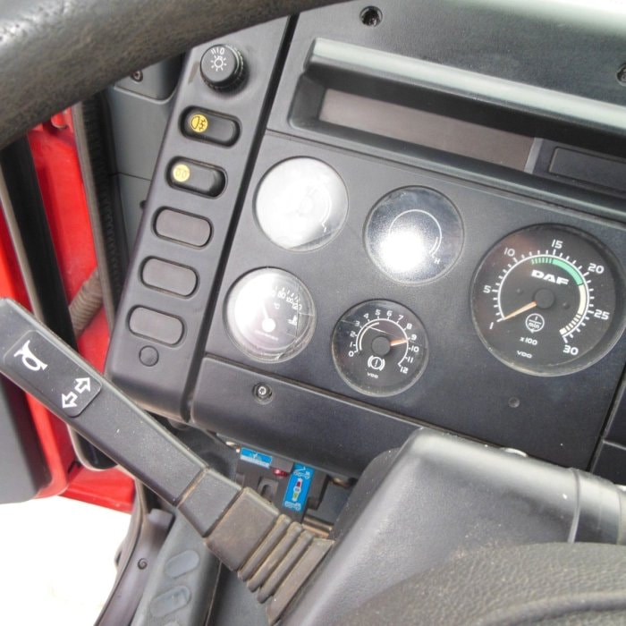 DAF CF 65.240, CRANE EFFER 110/2S, MANUAL, LEAF SUSPENSION, 1 OWNER