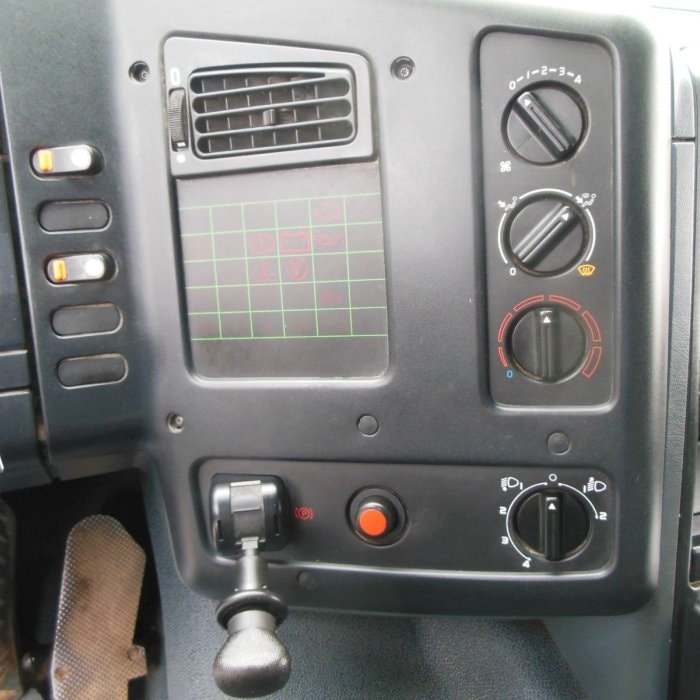 DAF CF 65.240, CRANE EFFER 110/2S, MANUAL, LEAF SUSPENSION, 1 OWNER