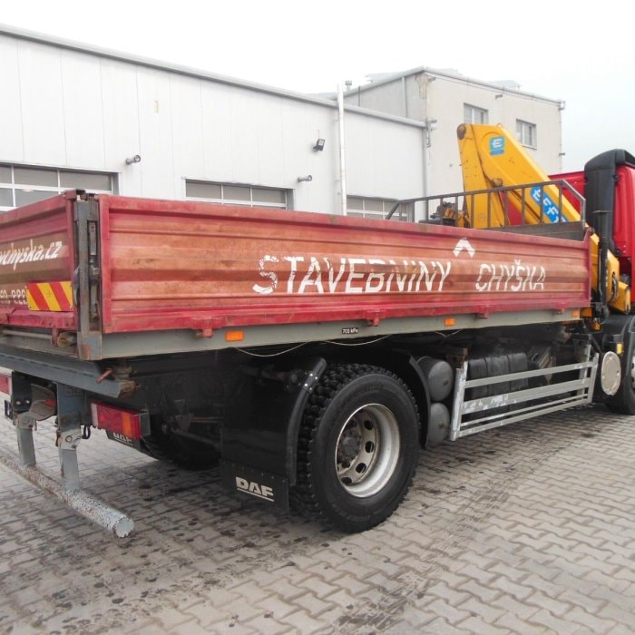 DAF CF 65.240, CRANE EFFER 110/2S, MANUAL, LEAF SUSPENSION, 1 OWNER