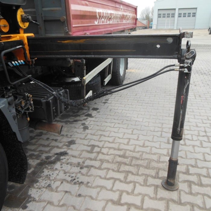 DAF CF 65.240, CRANE EFFER 110/2S, MANUAL, LEAF SUSPENSION, 1 OWNER