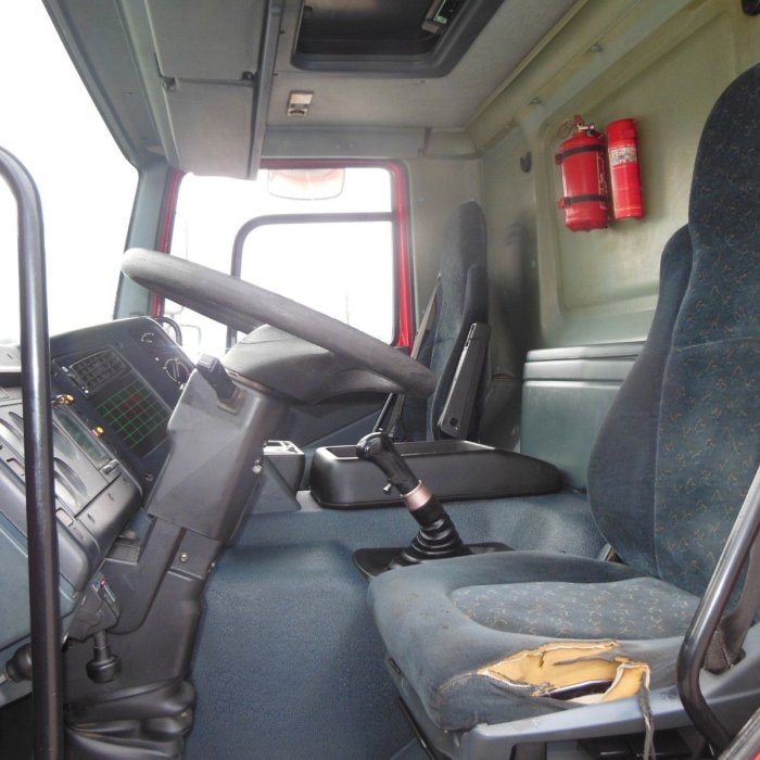 DAF CF 65.240, CRANE EFFER 110/2S, MANUAL, LEAF SUSPENSION, 1 OWNER