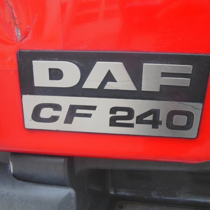 DAF CF 65.240, CRANE EFFER 110/2S, MANUAL, LEAF SUSPENSION, 1 OWNER