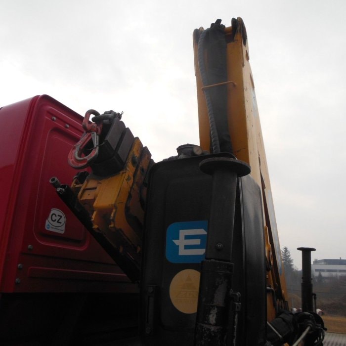 DAF CF 65.240, CRANE EFFER 110/2S, MANUAL, LEAF SUSPENSION, 1 OWNER