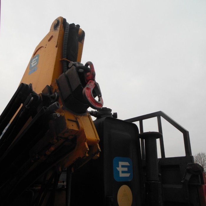 DAF CF 65.240, CRANE EFFER 110/2S, MANUAL, LEAF SUSPENSION, 1 OWNER