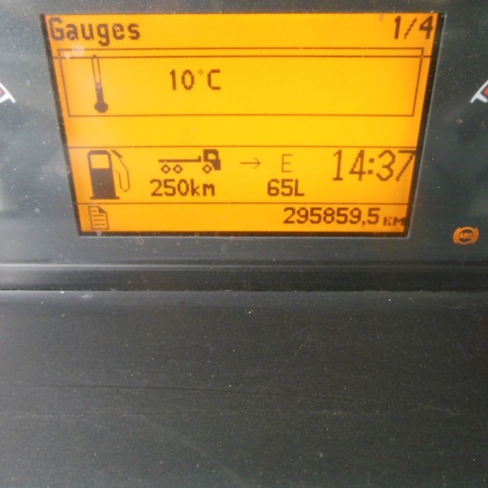 VOLVO FM 9/260, 4X4, САМОСВАЛ S3, PALFINGER PK 12002