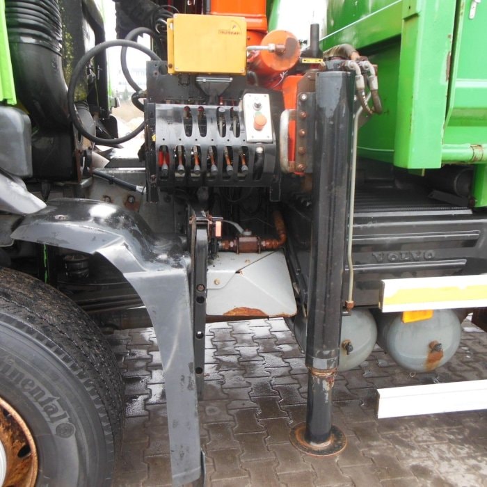 VOLVO FM 9/260, 4X4, САМОСВАЛ S3, PALFINGER PK 12002