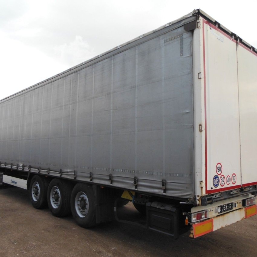 KRONE SD, BPW, ZVEDACÍ STŘECHA, ZDVIHACÍ NÁPRAVA