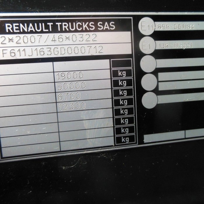 RENAULT T 380, PRITSCHE 9,6M, 24 PALETTEN!!!