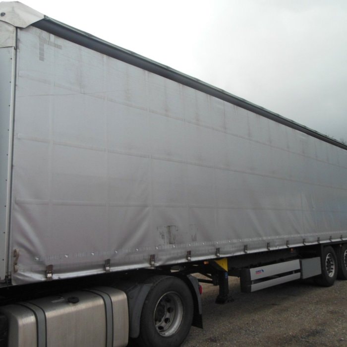 SCHMITZ SCB, ванна для рулонов 7200 мм, подъёмная ось