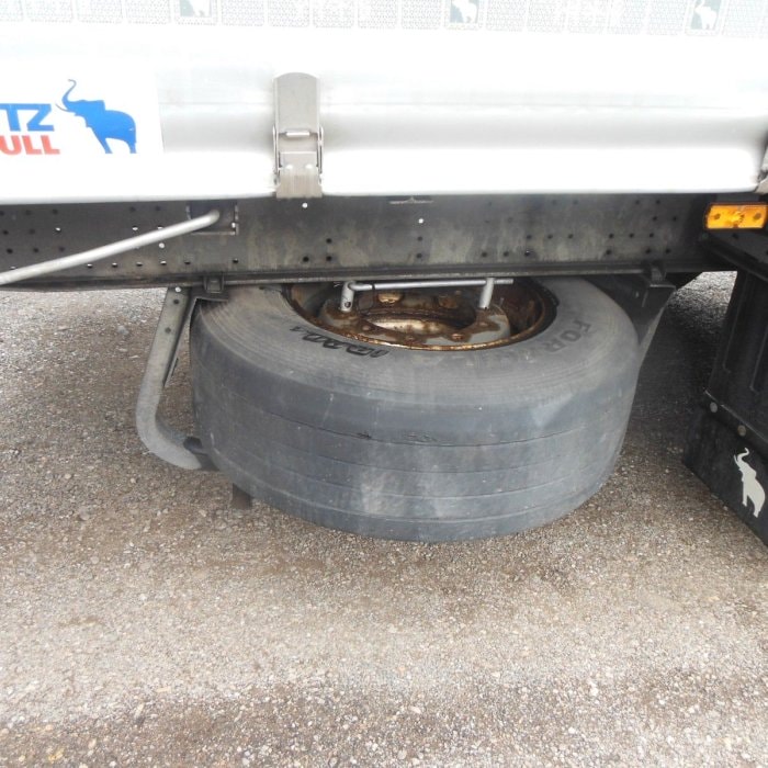 SCHMITZ SCB, ванна для рулонов 7200 мм, подъёмная ось