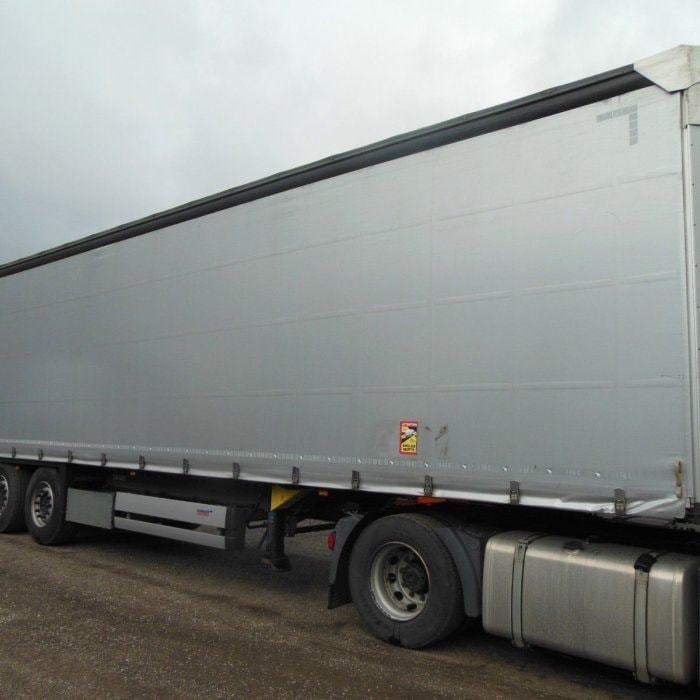 SCHMITZ SCB, ванна для рулонов 7200 мм, подъёмная ось