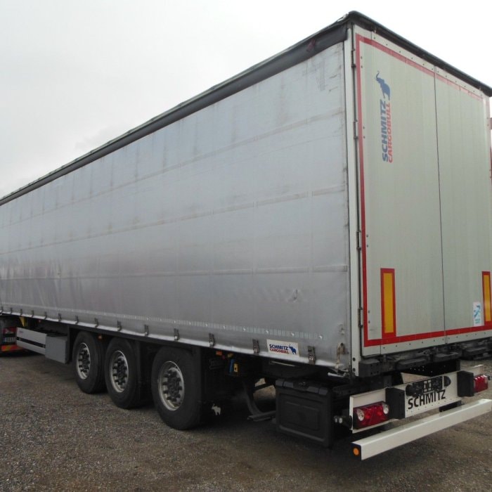 SCHMITZ SCB, ванна для рулонов 7200 мм, подъёмная ось