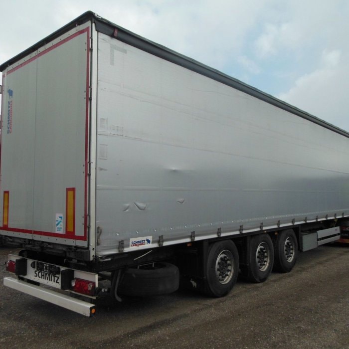 SCHMITZ SCB, ванна для рулонов 7200 мм, подъёмная ось