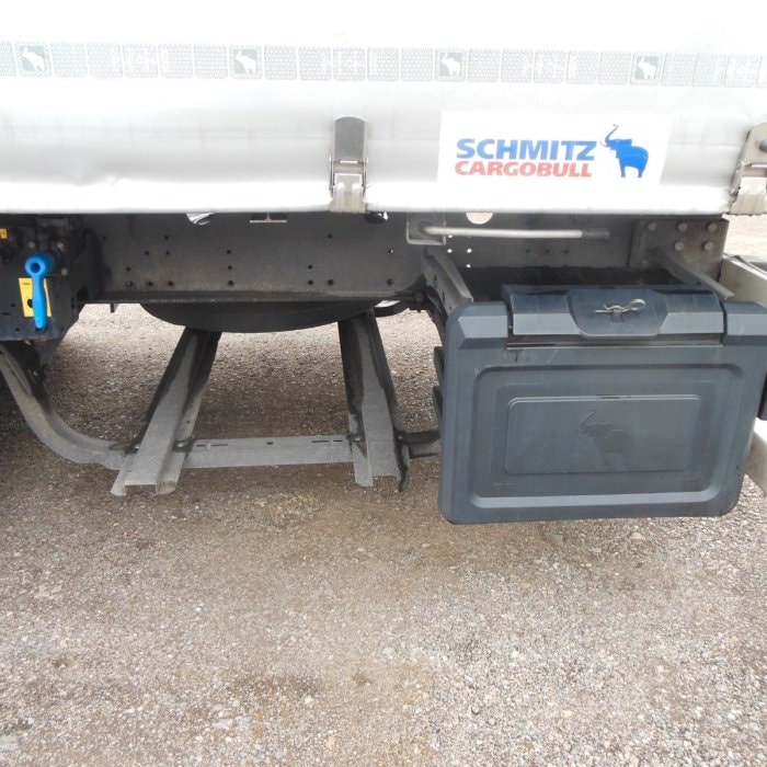 SCHMITZ SCB, ванна для рулонов 7200 мм, подъёмная ось