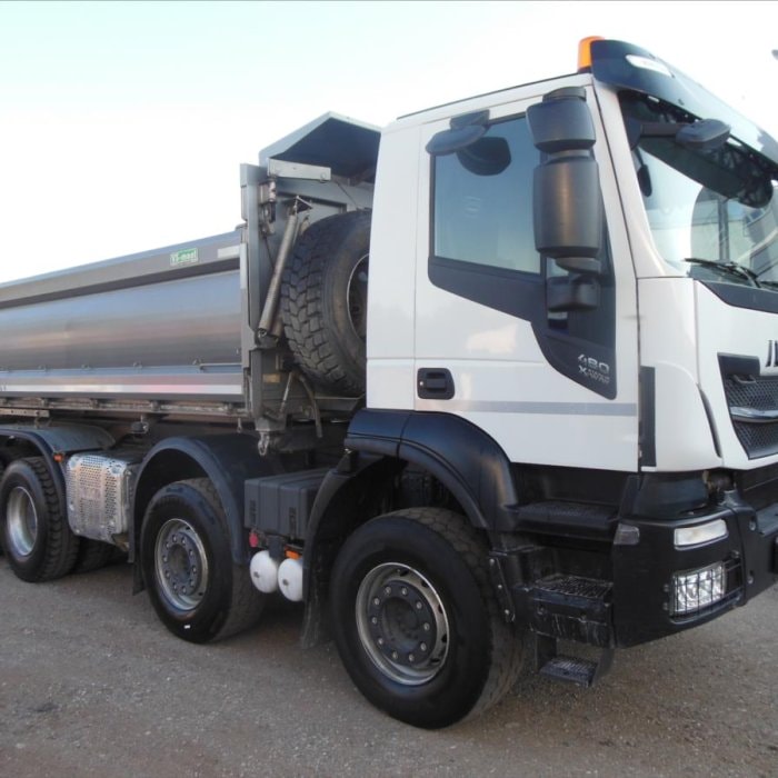 Iveco Stralis X-Way 480, 8x4, Bordmatic, Závěs