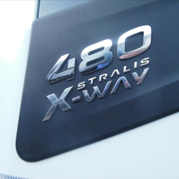 Iveco Stralis X-Way 480, 8x4, Bordmatic, Závěs