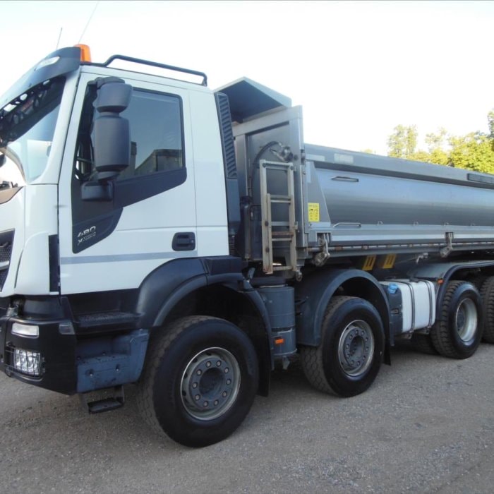 Iveco Stralis X-Way 480, 8x4, Bordmatic, Závěs