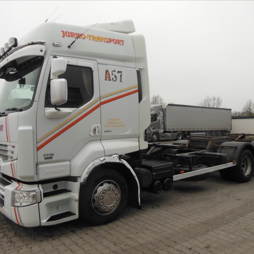 Renault Premium 450.25, DXI, 6x2, BDF, Manuál