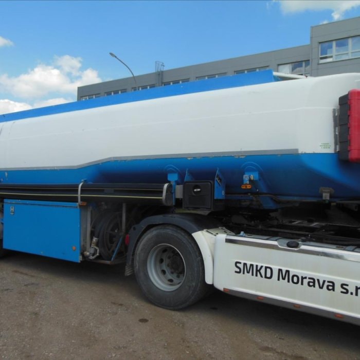 Willig-Haller, 24.589 l, 4 komory návěs pro nákladní přepravu