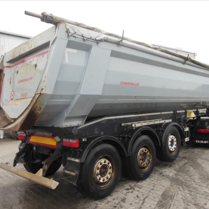 Schwarzmüller KIS 3/E, 29m3, SAF, Celková 44000 kg! návěs pro nákladní dopravu