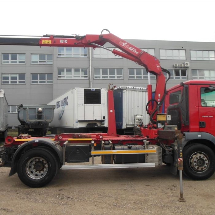 MAN TGM 18.290, Ruka HYVA HB100X