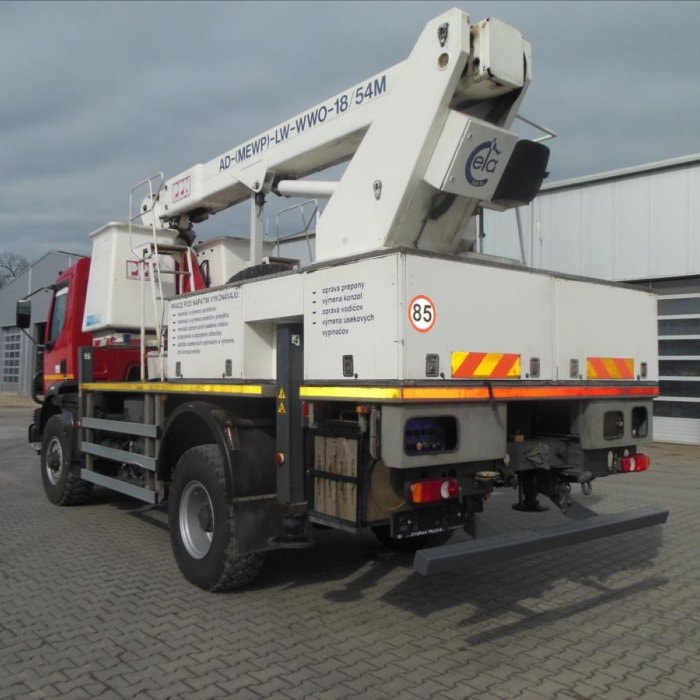 Renault Midlum 220.14,4x4, plošina čela Tel 18, izolovaná