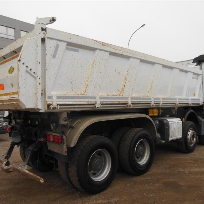 Mercedes-Benz Arocs 4151, 8x6, Meiller, Bordmatic, závěs