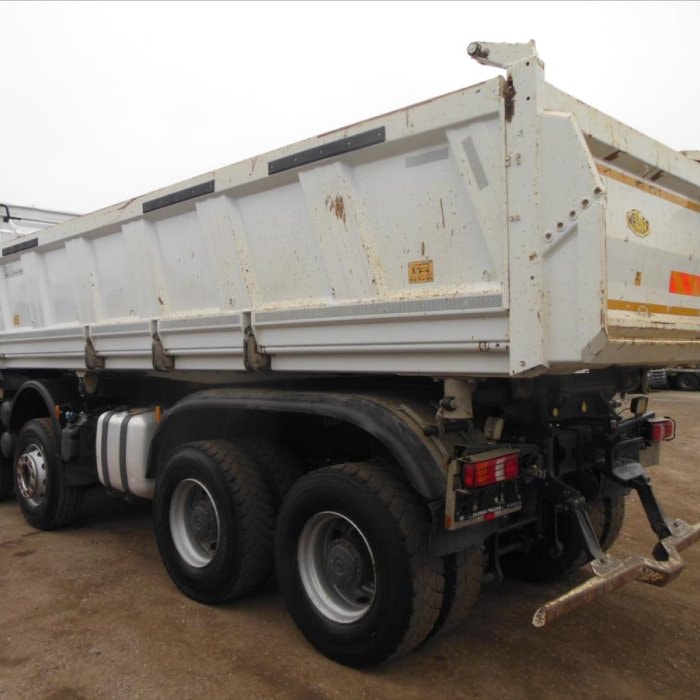 Mercedes-Benz Arocs 4151, 8x6, Meiller, Bordmatic, závěs