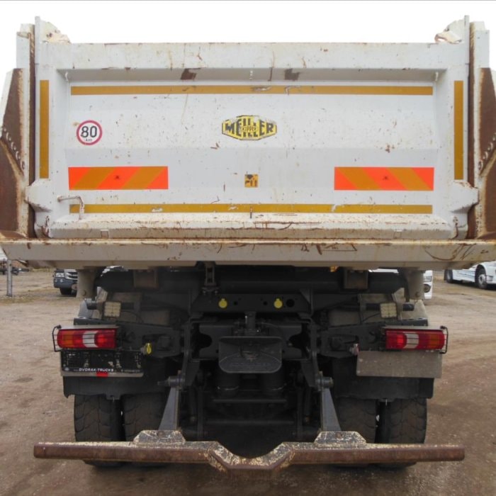 Mercedes-Benz Arocs 4151, 8x6, Meiller, Bordmatic, závěs