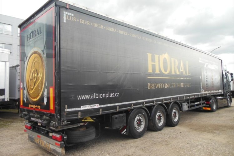 Schwarzmüller SPA 3/E, 2 x zvedací náprava