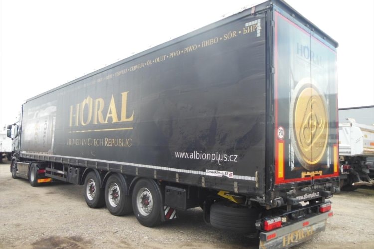 Schwarzmüller SPA 3/E, 2 x zvedací náprava